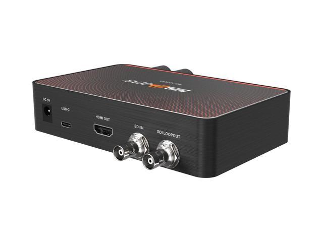 BZBGEAR USB-C 12G-SDI Video Capture Card Box with Scaler/HDMI 2.0/12G-SDI Loop Out and Audio