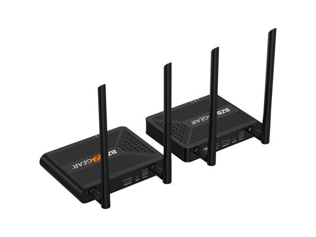 BZBGEAR 4K 60Hz UHD HDMI 2.0 Wireless Extender Kit with IR up to 164ft