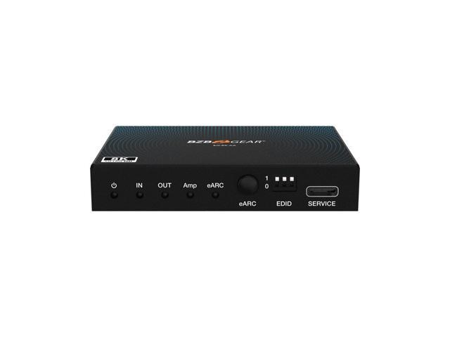 BZBGEAR 8K60 HDMI 2.1 eARC Audio to Amplifier Converter/Adapter