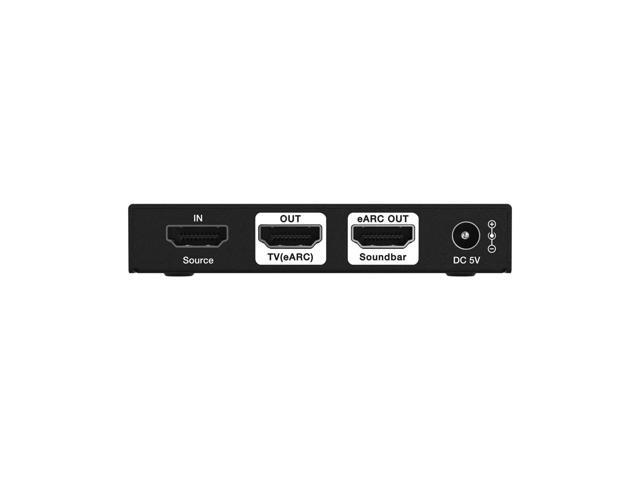 BZBGEAR 8K60 HDMI 2.1 eARC Audio to Soundbar Converter/Adapter