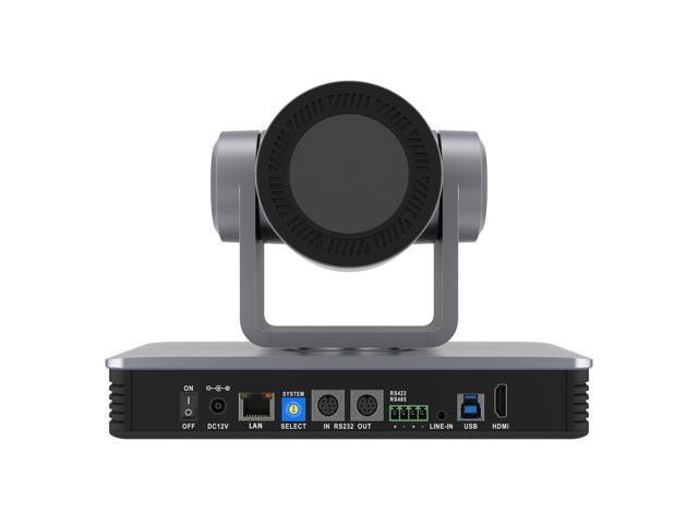 BZBGEAR 12X PTZ 4K UHD HDMI/USB 3.0 Live Streaming Camera Series with Sony CMOS (Gray)