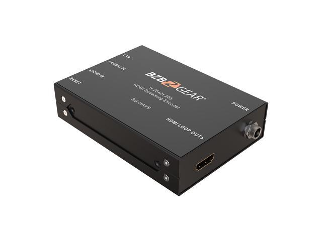 BZBGEAR 1080P FHD H.264/265 HDMI Video and Audio Streaming Encoder