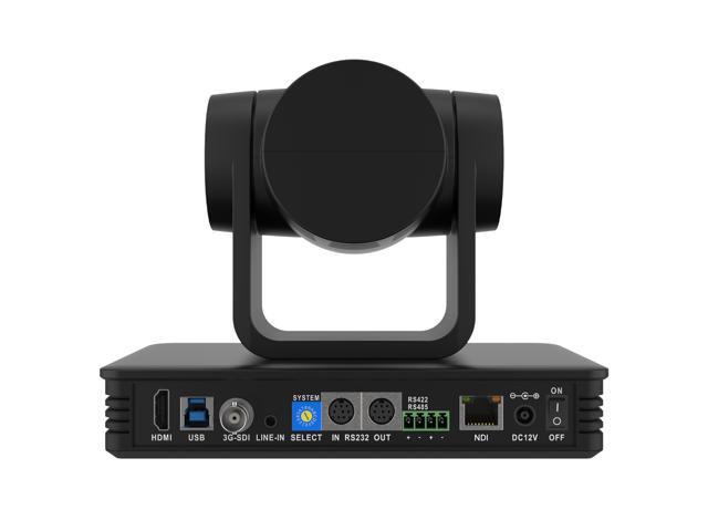 BZBGEAR Universal 1080P FHD PTZ 30X NDI/HDMI/SDI/USB 3.0 RS232/485 Live Streaming Camera (Black)