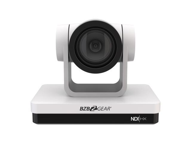 BZBGEAR Universal 1080P FHD PTZ 20X NDI/HDMI/SDI/USB 3.0 RS232/485 Live Streaming Camera (White)