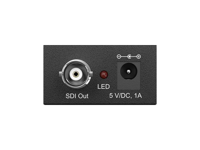 BZBGEAR 1080P FHD HDMI to 3G-SDI Long Distance Converter/Amplifier