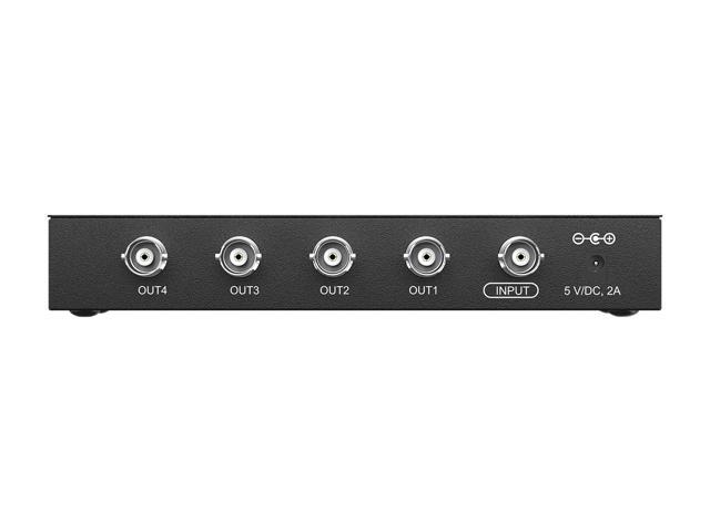 BZBGEAR 1080P 3G-SDI 1x4 SPLITTER/Distribution Amplifier