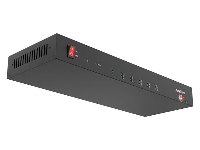 BZBGEAR 1x24 4K UHD HDMI Splitter/Distribution Amplifier with Downscaling and AOC Cable Support