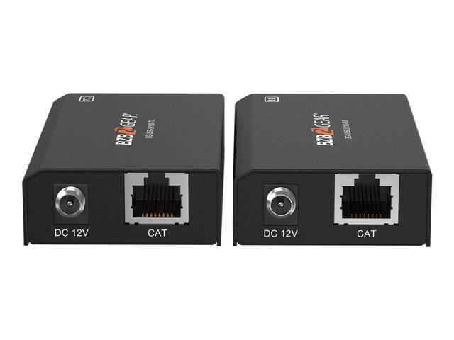 BZBGEAR 2-Port USB 2.0 Extender Over Cat5e/6/7 Cable up to 330ft