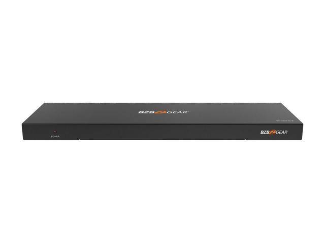 BZBGEAR 1x8 1080P/4K30 HDMI Splitter/Distribution Amplifier Kit with 8 Receivers up to 230ft over Category Cable