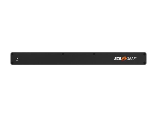 BZBGEAR 1x4 4K UHD HDMI Splitter/Distribution Amplifier Kit with 4 Receivers and IR/RS-232/Audio De-embedding up to 230ft over Category Cable