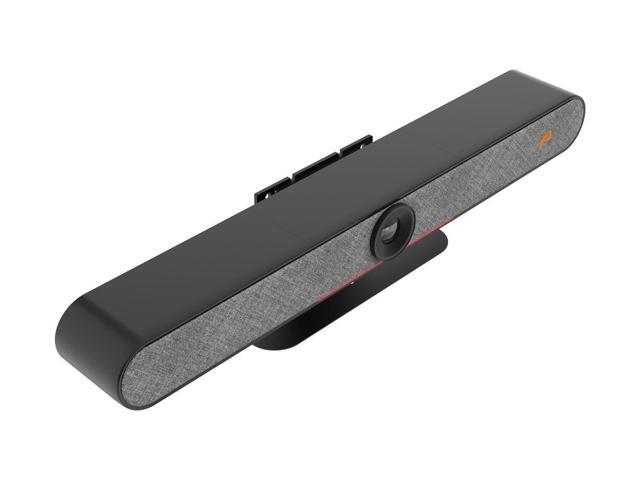 BZBGEAR Intelligent 4K UHD All-In-One Auto Tracking Video Bar with HDMI/USB-C and 20W Speakers/6-MEMS Microphones (Black)