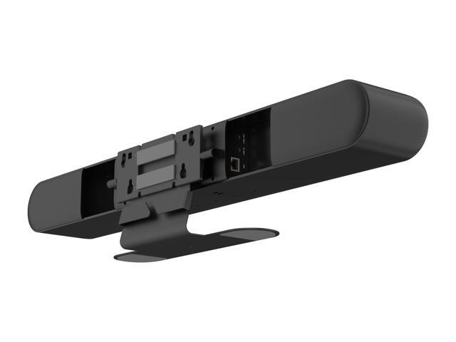BZBGEAR Intelligent 4K UHD All-In-One Auto Tracking Video Bar with HDMI/USB-C and 20W Speakers/6-MEMS Microphones (Black)