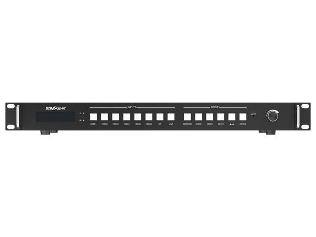 BZBGEAR 8x2 4K UHD Seamless Presentation Switcher with HDBaseT