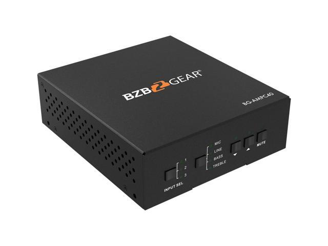 BZBGEAR 2-Channel 40W 70/100V Stereo/Mono Audio Amplifier