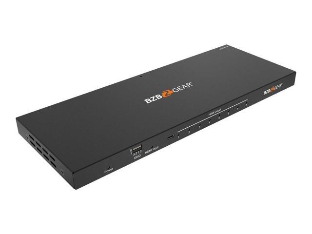 BZBGEAR 1x8 4K UHD Ultra Slim HDMI Splitter