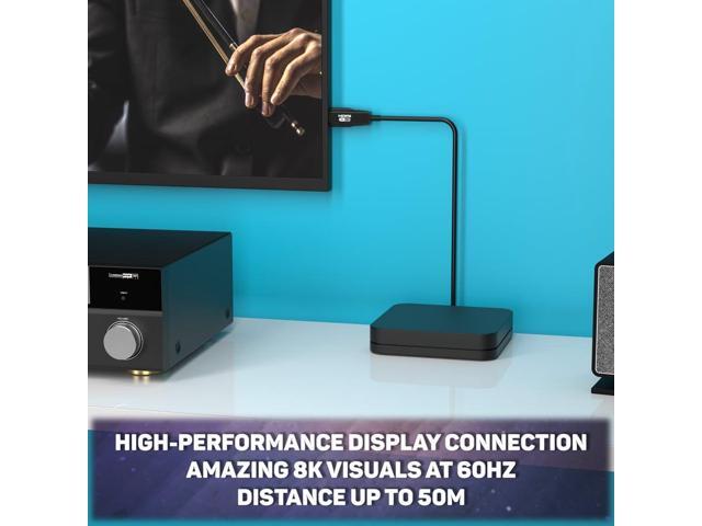 BZBGEAR 8K UHD HDMI 2.1 48Gbps Active Optical Cable - 10m/33ft - image 6