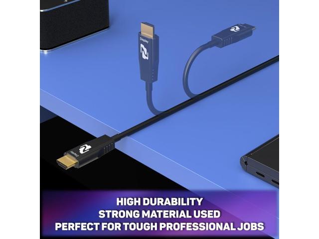 BZBGEAR 8K UHD HDMI 2.1 48Gbps Active Optical Cable - 20m/66ft