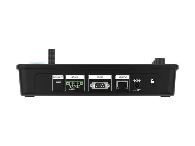 BZBGEAR Universal Compact Serial and IP PTZ Camera Joystick Controller with RS-232/422 Support