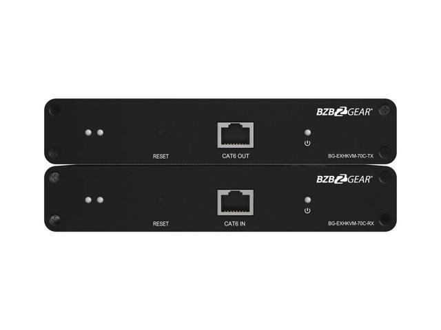 BZBGEAR 4K UHD HDMI/KVM Extender Over Cat5e/6 with Zero Latency and HDR/ARC Support up to 230ft - image 3
