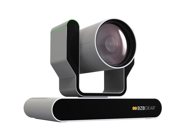 BZBGEAR 12X 4K UHD AUTO TRACKING HDMI 2.0/12G-SDI/USB 2.0/USB 3.0 Live Streaming PTZ Camera with Tally Lights (White)