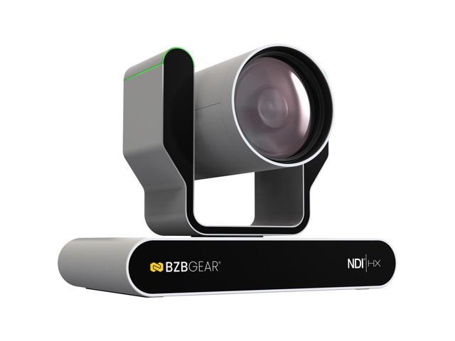 BZBGEAR 12X 4K UHD AUTO TRACKING HDMI 2.0/12G-SDI/USB 2.0/USB 3.0/NDI HX Live Streaming PTZ Camera with Tally Lights (White)