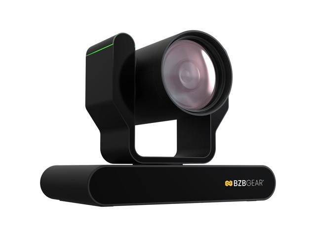 BZBGEAR 12X 4K UHD AUTO TRACKING HDMI 2.0/12G-SDI/USB 2.0/USB 3.0 Live Streaming PTZ Camera with Tally Lights (Black)