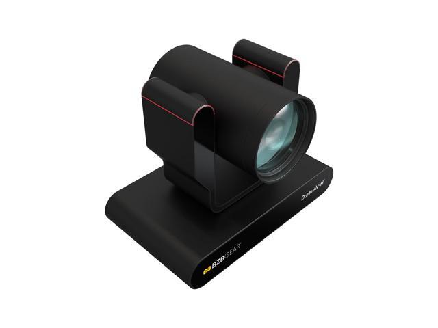 BZBGEAR 12X 4K UHD AUTO TRACKING HDMI 2.0/12G-SDI/USB 2.0/USB 3.0 Dante AV-H Live Streaming PTZ Camera with Tally Lights (Black)