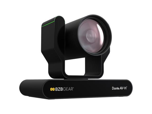 BZBGEAR 12X 4K UHD AUTO TRACKING HDMI 2.0/12G-SDI/USB 2.0/USB 3.0 Dante AV-H Live Streaming PTZ Camera with Tally Lights (Black)