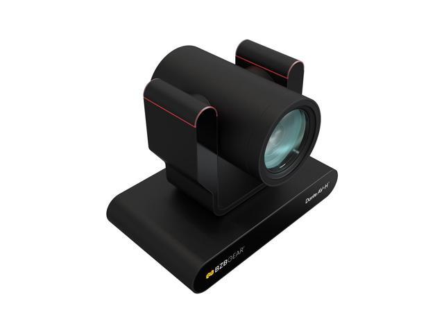 BZBGEAR 25X 4K UHD AUTO TRACKING HDMI 2.0/12G-SDI/USB 2.0/USB 3.0 Dante AV-H Live Streaming PTZ Camera with Tally Lights (Black)