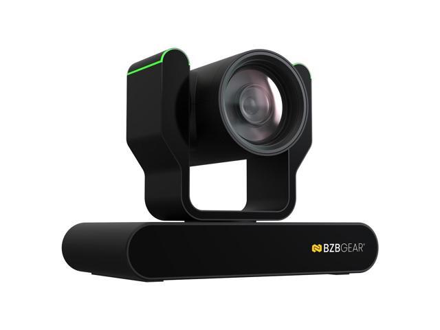 BZBGEAR 12X 1080P FHD Auto Tracking HDMI/3G-SDI/USB 2.0/USB 3.0 Live Streaming PTZ Camera with Tally Lights (Black)
