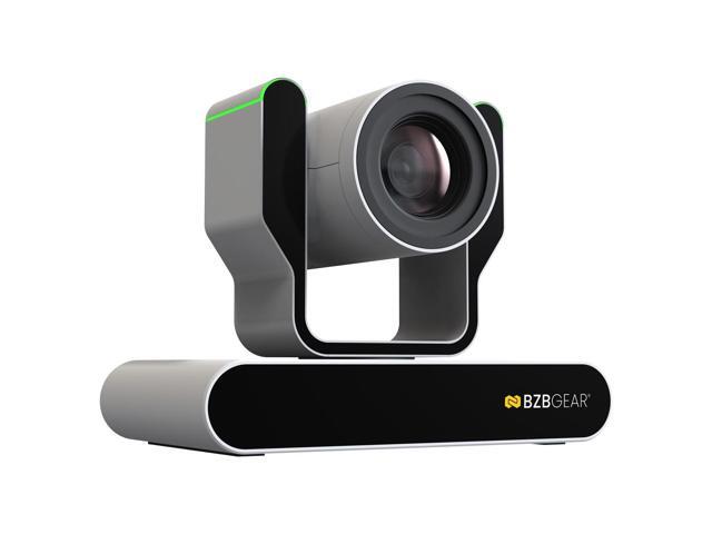 BZBGEAR 20X 1080P FHD Auto Tracking HDMI/3G-SDI/USB 2.0/USB 3.0 Live Streaming PTZ Camera with Tally Lights (White)