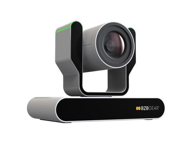 BZBGEAR 30X 1080P FHD Auto Tracking HDMI/3G-SDI/USB 2.0/USB 3.0 Live Streaming PTZ Camera with Tally Lights (White)
