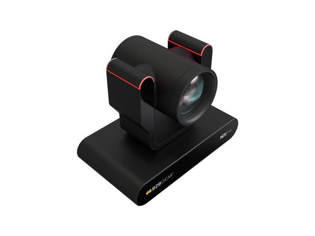BZBGEAR 12X 1080P FHD Auto Tracking HDMI/3G-SDI/USB 2.0/USB 3.0/NDI HX Live Streaming PTZ Camera with Tally Lights (Black)