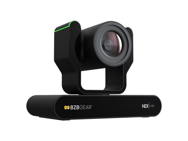 BZBGEAR 30X 1080P FHD Auto Tracking HDMI/3G-SDI/USB 2.0/USB 3.0/NDI HX Live Streaming PTZ Camera with Tally Lights (Black)