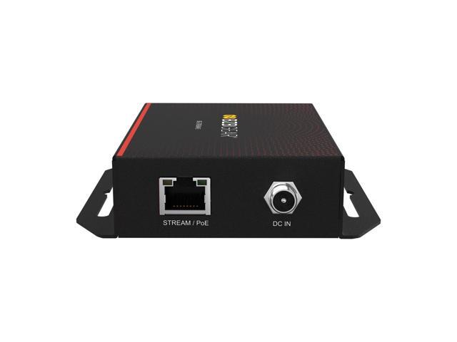 BZBGEAR HDMI to IP/UVC POE Encoder Supports H.264/H.265/AVC (Dante AV-H Ready)