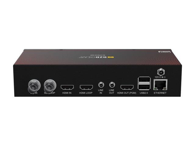 BZBGEAR 1 Channel SDI/HDMI Encoder/Decoder/Recorder with Audio/USB 3.0 for Storage plus NDI Support