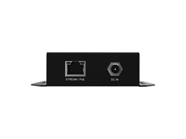 BZBGEAR IP/UVC to HDMI 2.0 POE Decoder Supports H.264/H.265/AVC (Dante AV-H Ready)