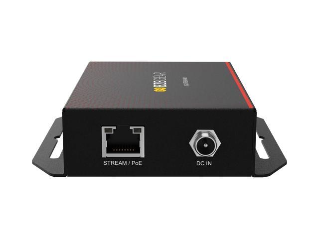 BZBGEAR IP/UVC to HDMI 2.0 POE Decoder Supports H.264/H.265/AVC plus NDI Support
