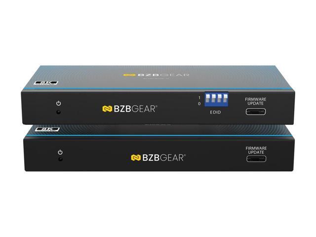 BZBGEAR 8K UHD HDMI HDBaseT Long Range Extender with Bi-directional IR/RS-232/CEC up to 490ft