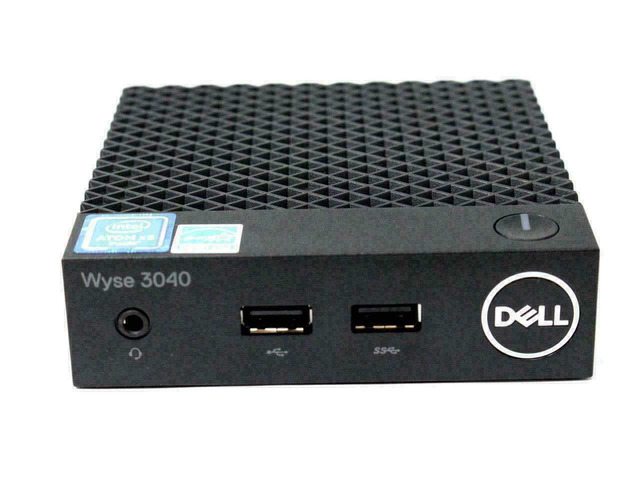 Dell Wyse N10D - 3040 Thin Client Intel Atom Quad-core X5-Z8350 1.44GHz 2GB DDR3 SDRAM 16 GB SSD OS: ThinOS 8.5 9D3FH