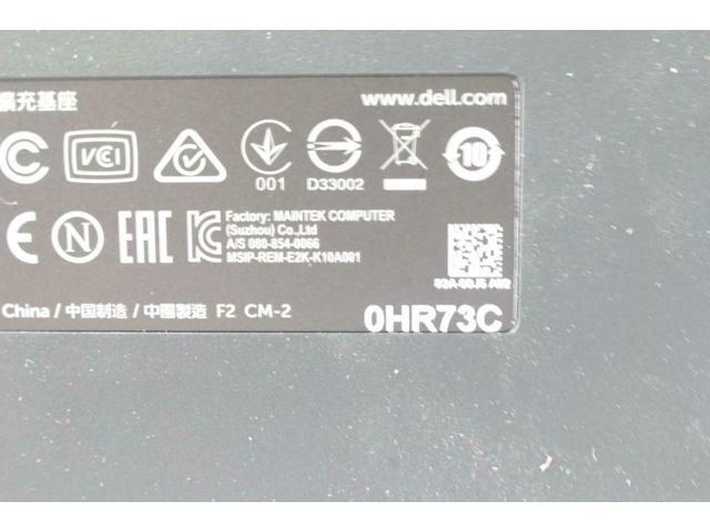LOT x 10 Dell K10A Venue 11 Pro 5130 7130 7139 7140 Tablet Docking Station HR73C HR73C CN-0HR73C 1V3M8 01V3M8 CN-01V3M8