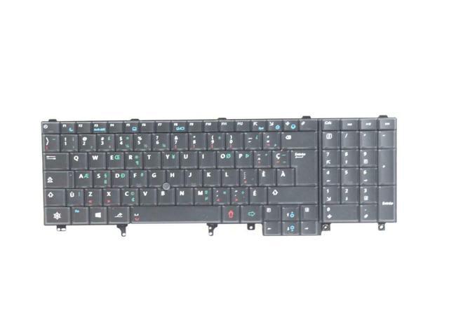 Dell NSK-DW4UC Latitude E6540 Precision M Series French Canadian Keyboard WGGDT 0WGGDT CN-0WGGDT