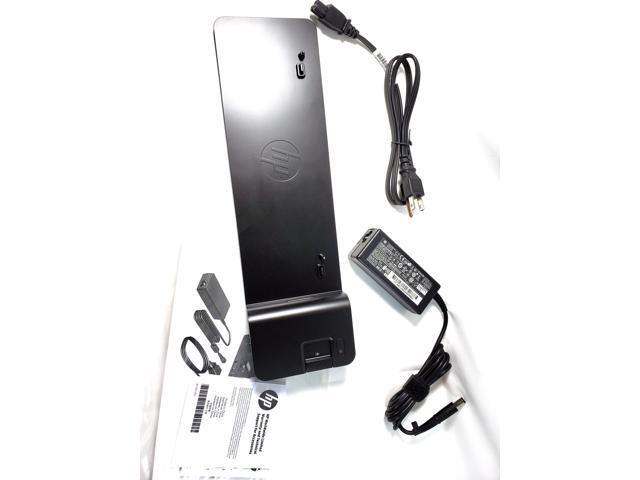 New HP UltraSlim Dock 2013 US Docking Station + 65W AC Adapter D9Y32UT D9Y32AA#ABA