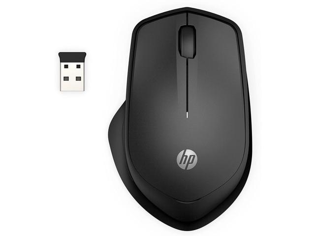 HP - PC Silent Mouse 280M Wireless, Blue LED Technology, Up to 90% Noise Reduction, 3 Buttons and Scroll Wheel