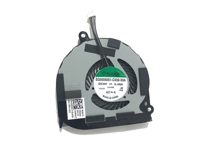 Dell Latitude E7450 4-Pins 5V W/Integrated Intel GPU CPU Cooling Fan DC28000F5SL