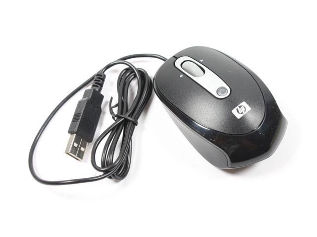 Genuine HP Compaq BZ023AA USB Mobile Laser Mouse Black 634652-001 498105-001