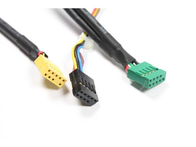 New Dell WN097 Front I/O Panel USB Audio Power Switch Inspiron 530s 531s Board
