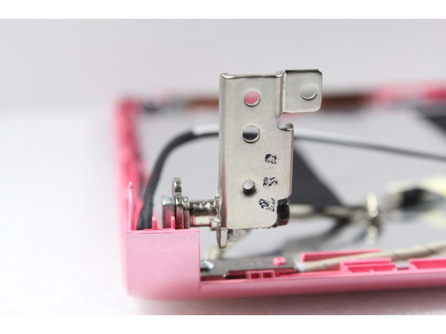 New Pink Dell OEM Inspiron 1564 15.6' LCD Back Cover Lid Top Hinges 69C4X