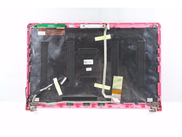 New Pink Dell OEM Inspiron 1564 15.6' LCD Back Cover Lid Top Hinges 69C4X