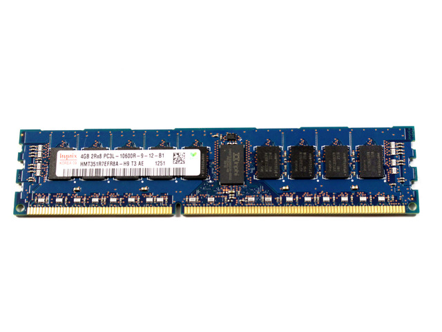 New DELL HMT351R7EFR8A-H9 4GB 2RX8 (Dual Rank) PC3L-10600R-9-12 DDR3-1333MHz 40-Pin Server Memory Module H5DDH CN-0H5DDH